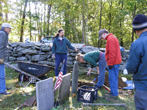 Meetinghouse Cemetery Conservation Project