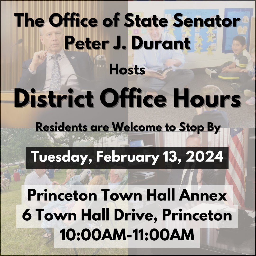 Senator Durant Office Hours February 13, 2024