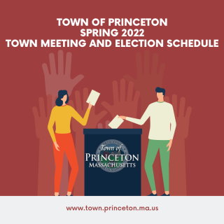 Spring 2022 Town Election Schedule