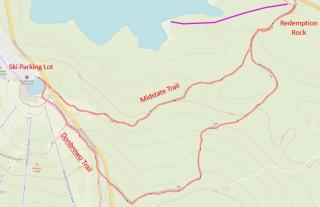 Poutwater MapSki area to RR Map