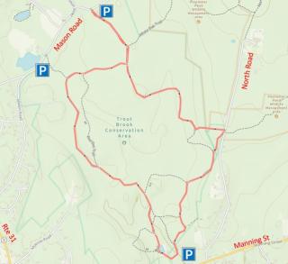 Trout Brook Map