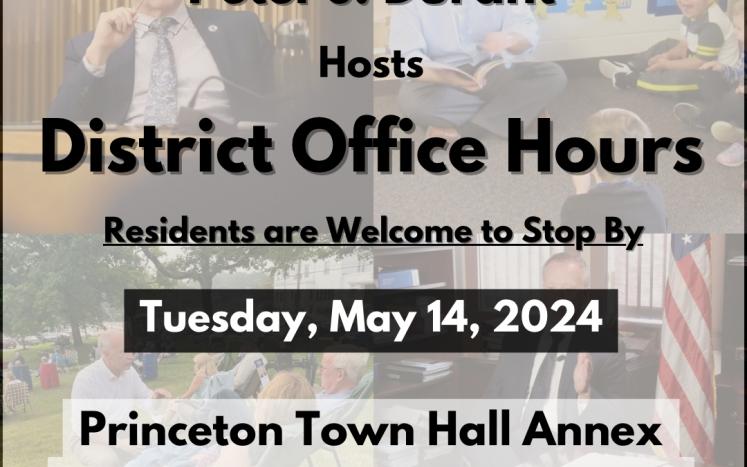 Senator Durant District Office Hours Tuesday May 14, 2024 