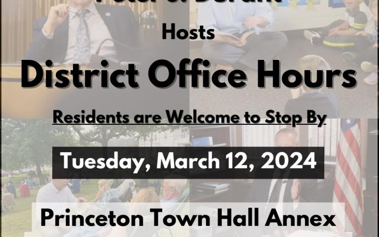 District Office Hours March 12, 2024 10:00am-11:00am